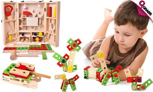 Wooden Toolbox for Kids!